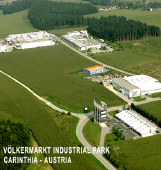 VÖLKERMARKT INDUSTRY PARK and Völkermarkt GIG  The industry park in Völkermarkt covers an area of just under 40 hectares and is in a prime location, 1 km from the motorway (Völkermarkt-Ost junction), providing a direct link with the major routes to Italy, Slovenia and Vienna. Fully developed plots are available to industrial and commercial companies. The Völkermarkt Industry Park also incorporates the GIG (Gründer-, Innovations- und Gewerbezentrum – start-up, innovation and business centre) for companies wishing to rent office and workshop space
